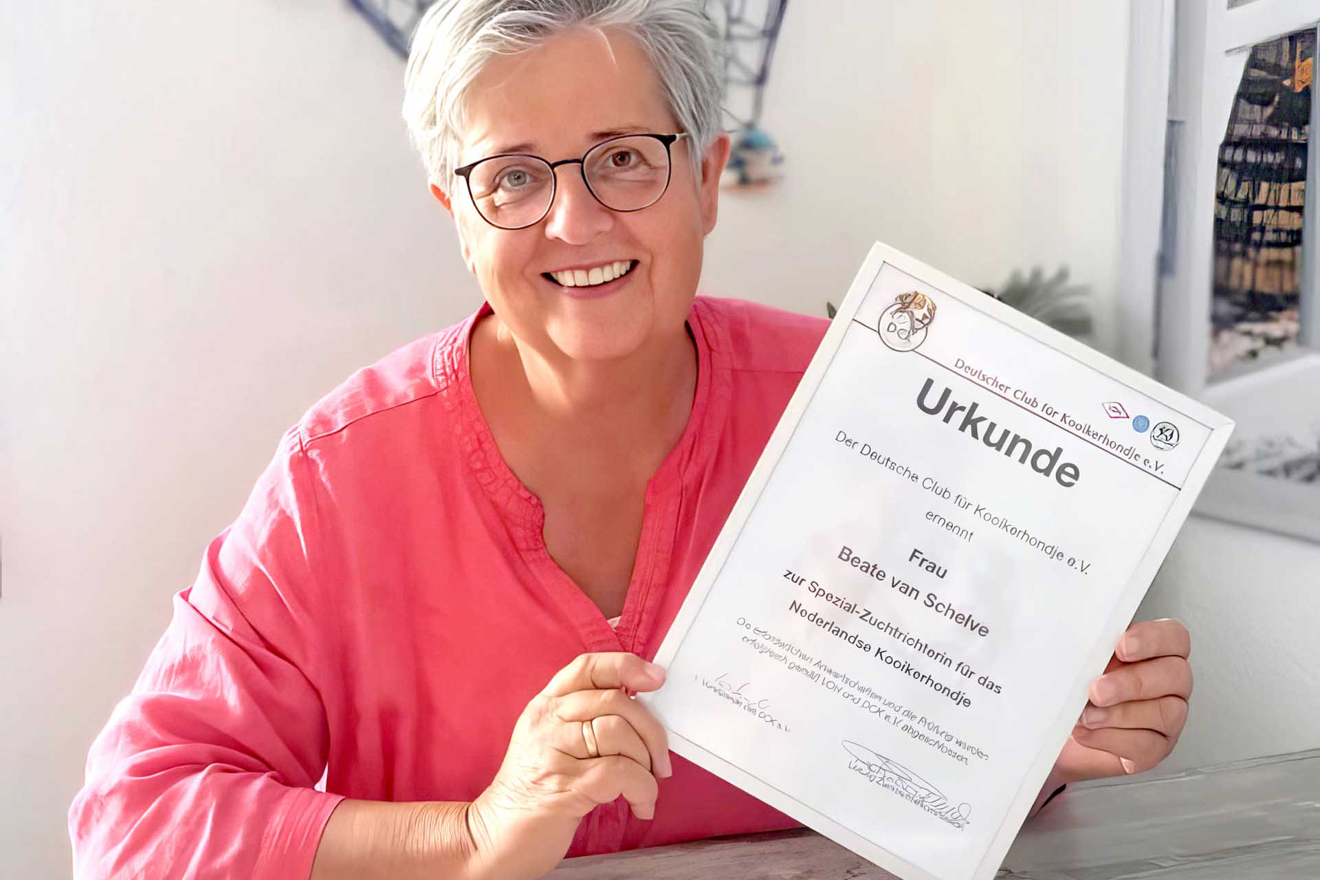 Neue Spezialzuchtrichterin: Beate van Schelve